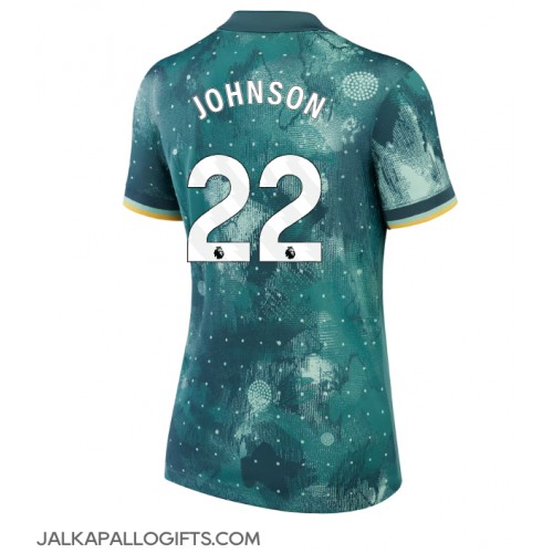 Tottenham Hotspur Brennan Johnson #22 Kolmaspaita Naiset 2024-25 Lyhythihainen